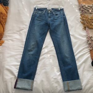 Frame jeans, 25, too big